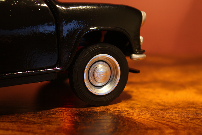 Vintage Ambassador Car Miniature – Hand-Painted Collectible Model