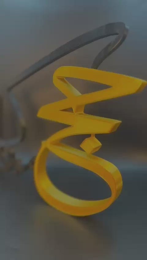 Hajj Mubarak 3D Name Stand – A Lifetime Memory