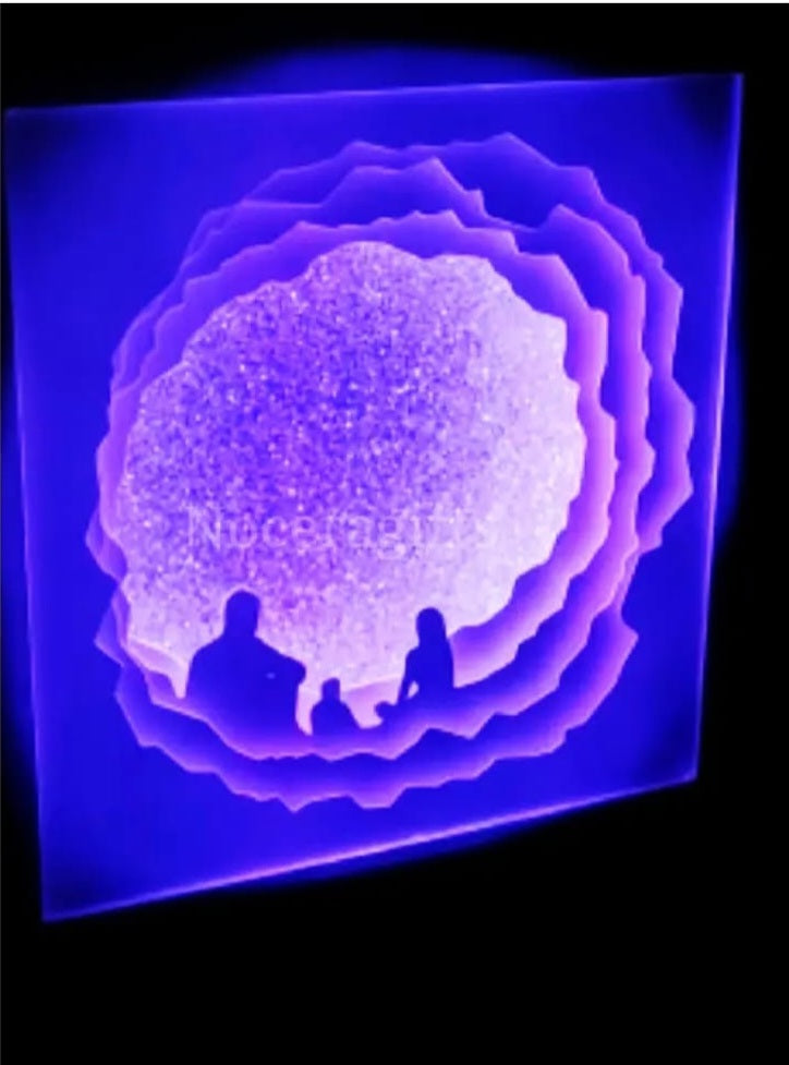 Stargaze Silhouette Shadow Box – LED Paper Art Frame